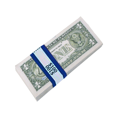 100x $1 Movie Props Money（复制）